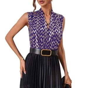 NWT Sleeveless Top Size XL